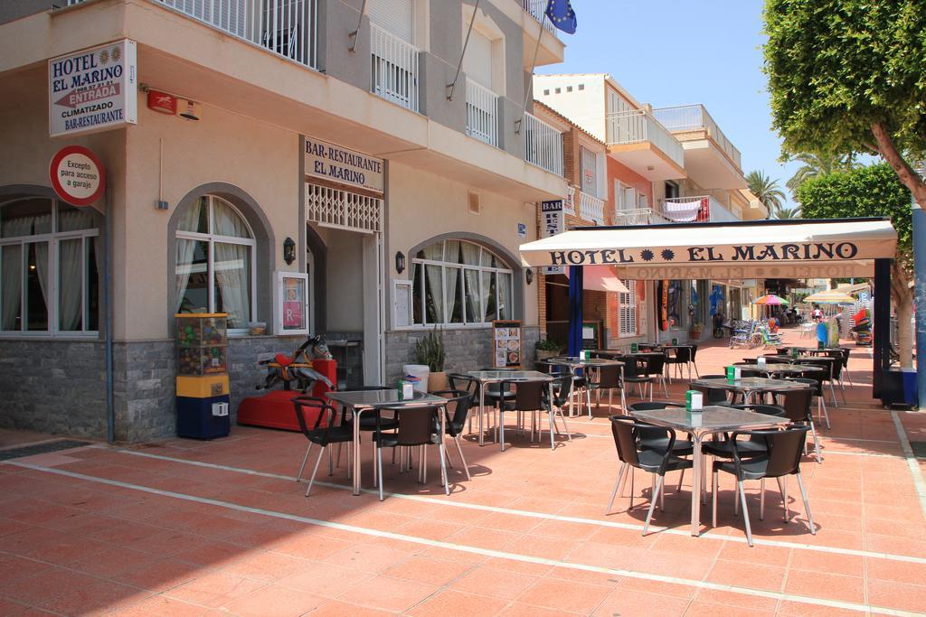 Hotel El Marino Santiago De La Ribera Buitenkant foto