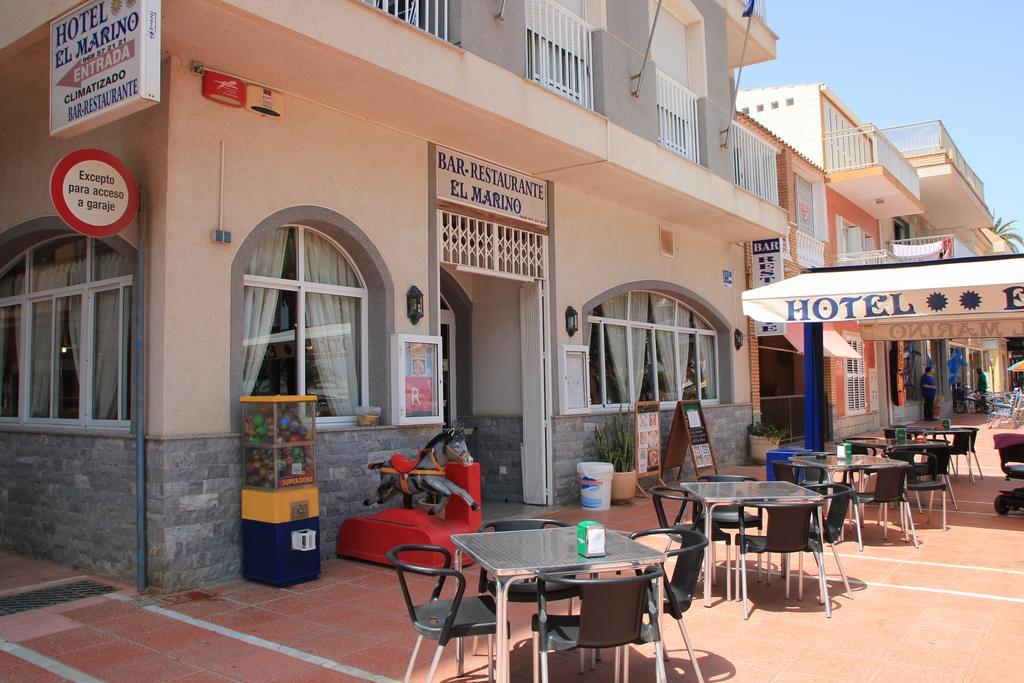 Hotel El Marino Santiago De La Ribera Buitenkant foto
